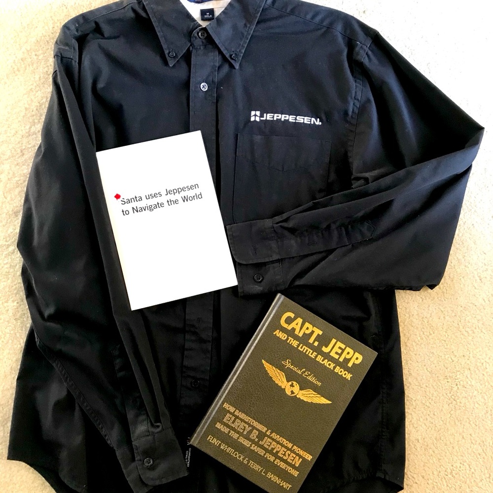 AVIATION 6 PILOT Clothes, RARE Collectibles BOEING JEPPESEN + VALUABLE SURPRISE!